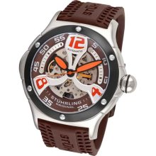 Stuhrling Men's Alpine Xtreme Auto Rubber Watch 4ATXL.332D6K1