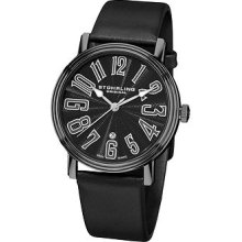 Stuhrling Original Men's 301.335952 Roulette Black Pvd Case,