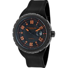 Stuhrling Original Men's Florio Black Dial Watch 254.335657