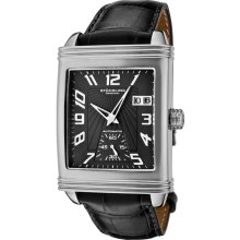 Stuhrling Original Men's RT Jazz Black Dial Watch 42BB.33151