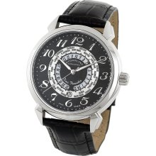 Stuhrling Original Men's Time Traveler Swiss Quartz Watch