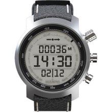 Suunto Mens Elementum Terra Digital Stainless Watch - Gray Leathe ...