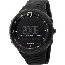 Suunto Watches Men's Digital Core Multi-Function Black Silicone Black