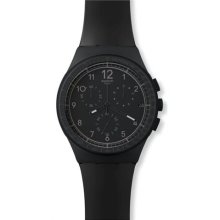 Swatch Black Efficency Mens Watch