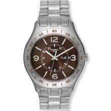 Swatch In A Maroon Mode Mens Watch YTS703G ...
