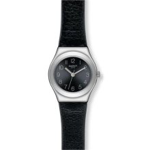Swatch Smoothly Black Ladies Watch YSS268