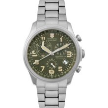 Swiss Army Men's Victorinox Infantry Vintage Chronograph Stainless