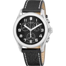 Swiss Army Victorinox Chrono Classic Leather Ladies Watch