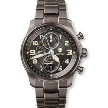 Swiss Army watch - 241460 Infantry Vintage Gunmetal Mens