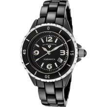 Swiss Legend Women's Karamica Black Bezel Black High-tech Ceramic