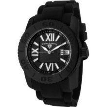 Swiss Legend Women's SL-10114-BB-01 Commander Black Polyurethane and