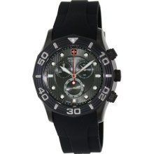 Swiss Military Hanowa Men's Oceanic 06-4196-30-009 Black Silicone ...