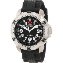 Swiss Precimax SP12110 Men's SuperNova Polyurethane Rubber Strap Black