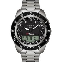 T-Touch Expert Pilot Titanium Mens Watch T0134204405700