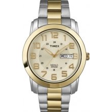 T2N439 Timex Mens Classic Champagne Dial Steel Watch