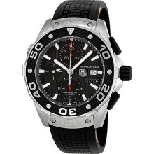 Tag Heuer Aquaracer 500 Chronograph Automatic Black Dial Mens Watch CAJ2112.FT6036