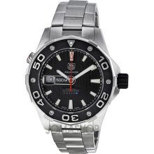 Tag heuer Aquaracer Defender Steel Mens Watch WAJ2119.BA0870 ...