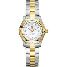 Tag Heuer Aquaracer Diamond Two-Tone Ladies Watch WAF1425.BB0825