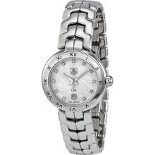 Tag Heuer Link Diamond Mother of Pearl Steel Ladies Watch WAT1411.BA0954