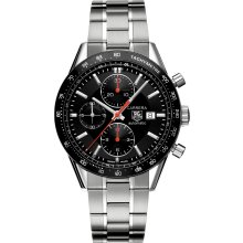 Tag Heuer Men's Carrera Black Dial Watch CV2014.BA0794