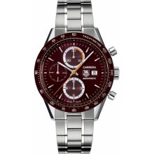 Tag Heuer Men's Grand Carrera Brown Dial Watch CV2013.BA0794