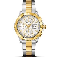 Tag Heuer Watch, Mens Swiss Automatic Chronograph Aquaracer Two Tone S