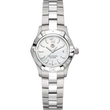 Tag Heuer Women's Aquaracer White Dial Watch WAF1414.BA0823