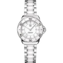 Tag Heuer Women's Formula 1 White & Diamond Dial Watch WAH1315.BA0868