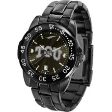 TCU Horned Frogs Mens Gun Metal Fantom Watch - BLACK