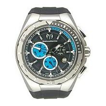 TechnoMarine Cruise Collection Steel Chronograph Black Dial Men's