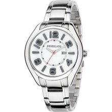 Three Hand Watch Morellato Panarea White