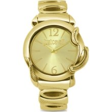 Time Just Cavalli Eden Two Hand Gold Dial