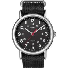 Timex Gents All Black Strap T2N647 Watch