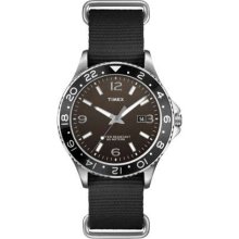 Timex Gent's Sport Black Nylon Strap T2P034 Watch