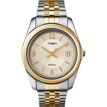 Timex Men's Dress Watch, Stainless-Steel Expansion Band