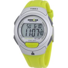 Timex Men's Ironman T5K612 Green Resin Quartz Watch with Digital Dial