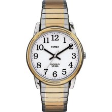 Timex Men's T23811 Easy Reader Two-Tone Expansion Band Stainless Steel Bracelet Watch