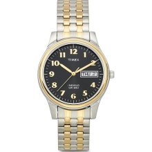 Timex Mens Two-Tone Expansion Band Watch