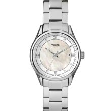 Timex Mother of Pearl Dial Bracelet Watch, 36mm