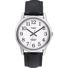 Timex T20501 Mens White Dial Black Watch Rrp Â£29.99