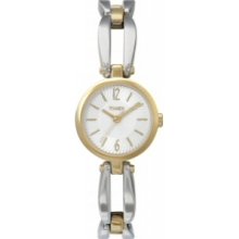 Timex T2m730 Ladies Classic Lingerie Two Tone Watch Rrp Â£54.99