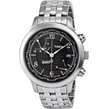 Timex Traveller Men's Stainless Steel Case Date Mineral Watch T2n610