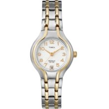 Timex Watch, Womens Gold-Tone and Silver-Tone Stainless Steel Bracelet