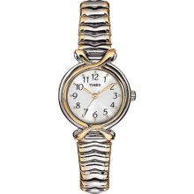 Timex Women's T21854 Elevated Classics Stainless Steel Expansion Band Watch