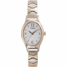 Timex Women's T26301 Classic Two-Tone Expansion Band Watch