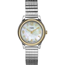 Timex Womens Two-Tone Expansion Band Watch