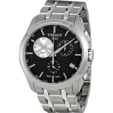 Tissot Couturier GMT Black Dial Trend Mens Watch T0354391105100