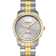 Tissot Men Automatic Swiss Made 'pr 100' Sapphire Two-tone Steel T0494072203100