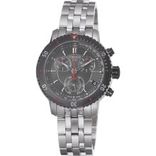 Tissot Men's 'PRS-200' Black Dial Stainless Steel Quartz Watch ...