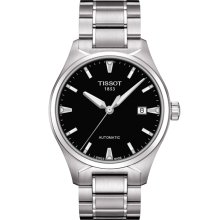 Tissot Men's T-Classic Black Dial Watch T060.407.11.051.00